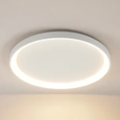 Arcchio LED-Deckenleuchte Vivy, Ø 58 cm, weiß, Metall