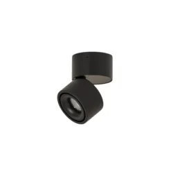 Arcchio LED-Deckenstrahler Rotari, 620lm, 1-flg., schwarz