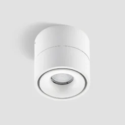 Arcchio LED-Deckenstrahler Rotari, weiß, 1-flg., 946lm
