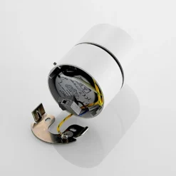 Arcchio LED-Deckenstrahler Rotari, weiß, 1-flg., 681lm