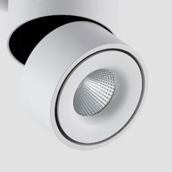 Arcchio LED-Deckenstrahler Rotari, weiß, 1-flg., 1987lm