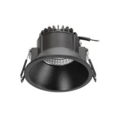 Arcchio LED-Downlight Niria, schwarz, 4.000K