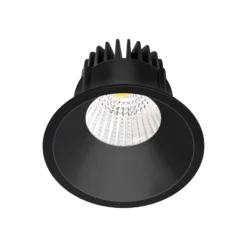 Arcchio LED-Downlight Niria, schwarz, 4.000K