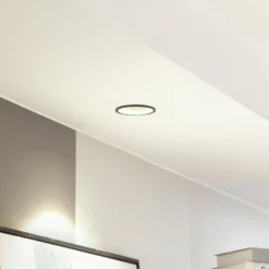 Arcchio LED-Downlight Niria, schwarz, 3.000K
