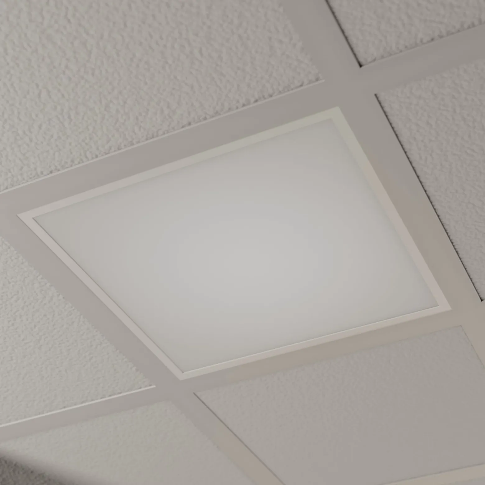 Arcchio LED-Einlegepanel Vinas, 3.000 K, 62 cm x 62 cm