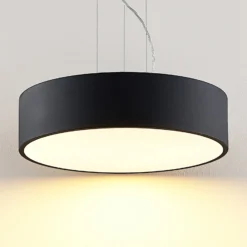 Arcchio LED-Hängelampe Noabelle, Ø 40 cm, schwarz, Metall