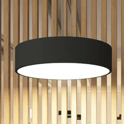 Arcchio LED-Hängelampe Noabelle, Ø 40 cm, schwarz, Metall