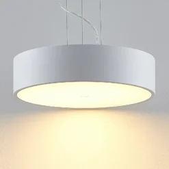Arcchio LED-Hängelampe Noabelle, Ø 40 cm, weiß, Metall