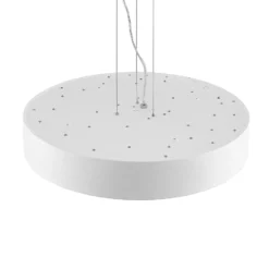 Arcchio LED-Hängelampe Noabelle, Ø 60 cm, weiß, Metall