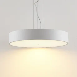 Arcchio LED-Hängelampe Noabelle, Ø 60 cm, weiß, Metall