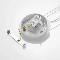 Arcchio LED-Hängelampe Noabelle, Ø 60 cm, weiß, Metall