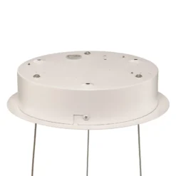 Arcchio LED-Hängeleuchte Albiona, weiß, 1 Ring, Ø 80 cm