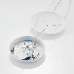 Arcchio LED-Hängeleuchte Vivy, Ø 58 cm, weiß, Metall