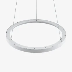 Arcchio LED-Hängeleuchte Vivy, Ø 58 cm, weiß, Metall
