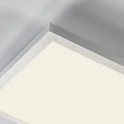 Arcchio LED-Panel Arthur, 120 x 30 cm, silber, 4000 K