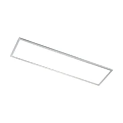 Arcchio LED-Panel Arthur, 120 x 30 cm, silber, 4000 K