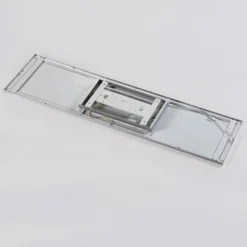 Arcchio LED-Panel Arthur, 120 x 30 cm, silber, 4000 K