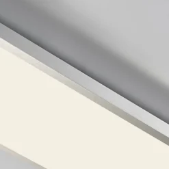 Arcchio LED-Panel Arthur, 120 x 30 cm, silber, 4000 K