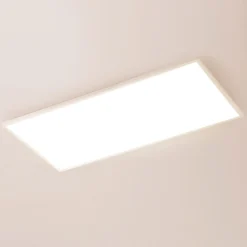 Arcchio LED-Panel Arya, dimmbar, 119 cm x 59 cm, Metall
