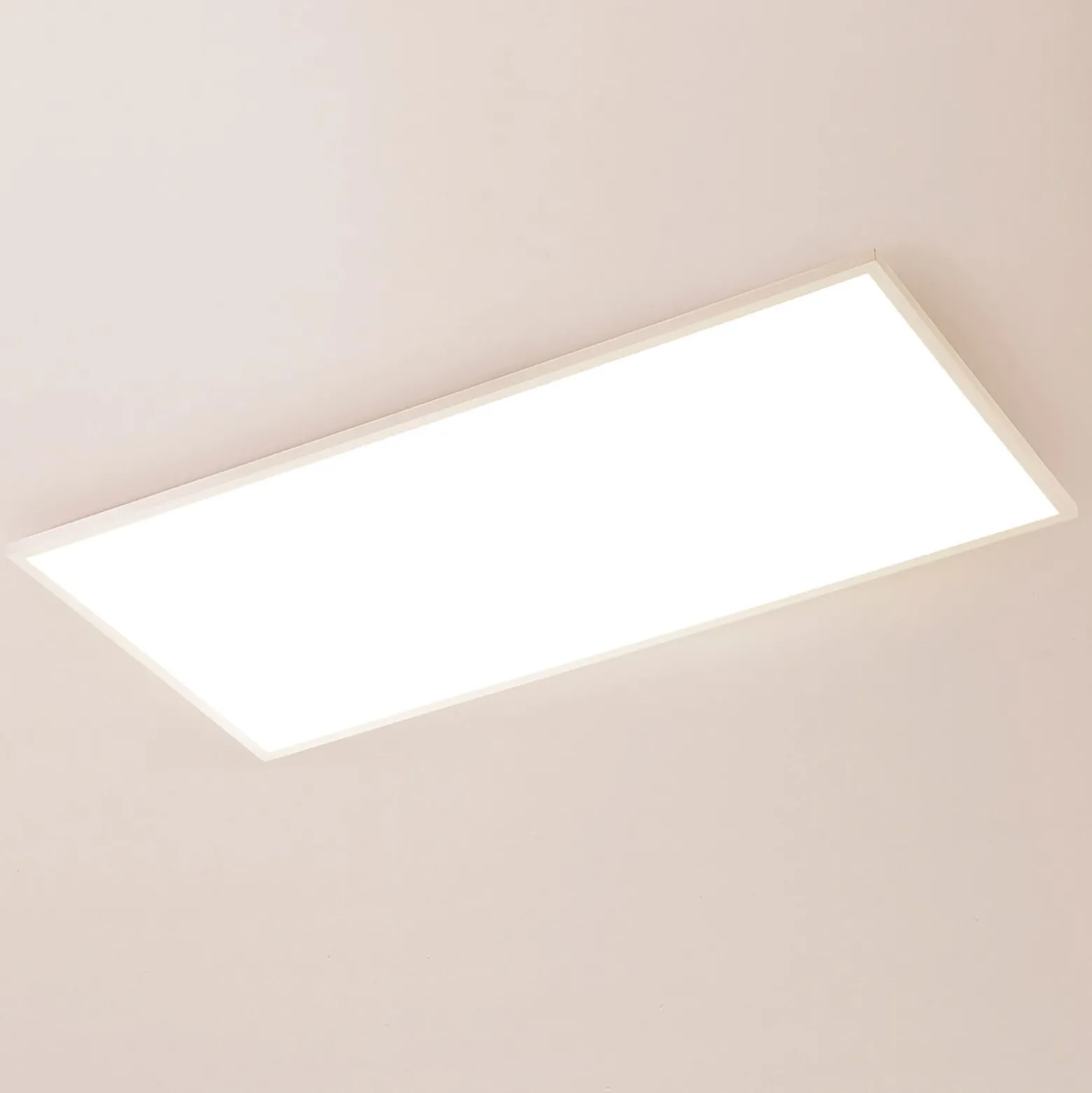 Arcchio LED-Panel Arya, dimmbar, 119 cm x 59 cm, Metall