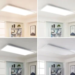 Arcchio LED-Panel Arya, dimmbar, 119 cm x 59 cm, Metall