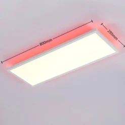 Arcchio LED-Panel Brenda, 80 x 30 cm, CCT, Fernbedienung
