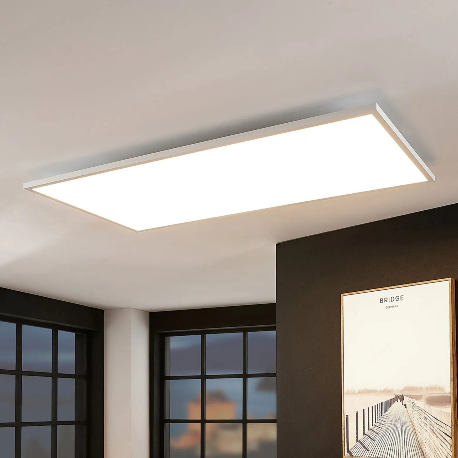 Arcchio LED-Panel Brenda, 120 x 60 cm, CCT, Fernbedienung