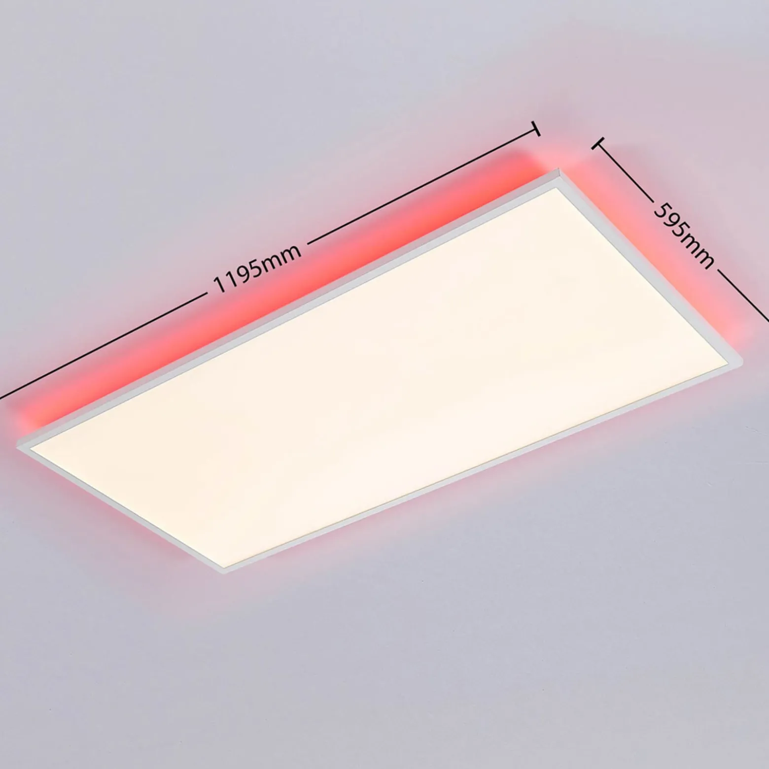 Arcchio LED-Panel Brenda, 120 x 60 cm, CCT, Fernbedienung