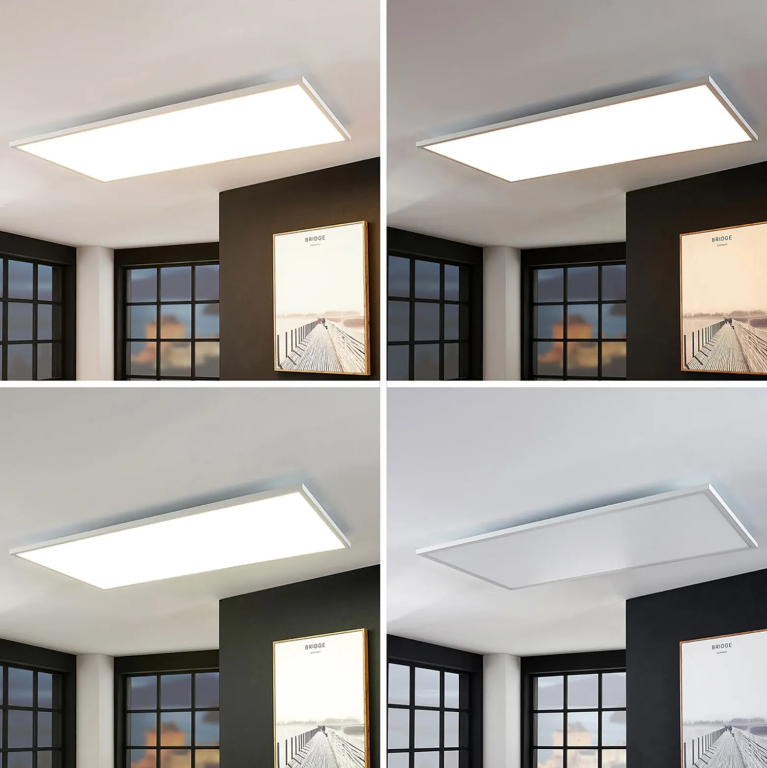 Arcchio LED-Panel Brenda, 120 x 60 cm, CCT, Fernbedienung