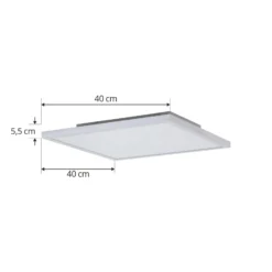 Arcchio LED-Panel Brenda, 40 x 40 cm, CCT, Fernbedienung