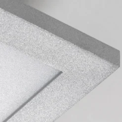 Arcchio LED-Panel Lysander, silber, 119cm, 50W, CCT, dimmbar