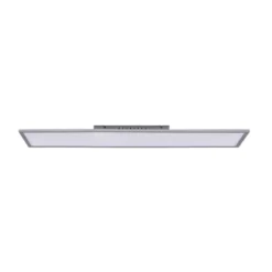 Arcchio LED-Panel Lysander, silber, 119cm, 50W, CCT, dimmbar