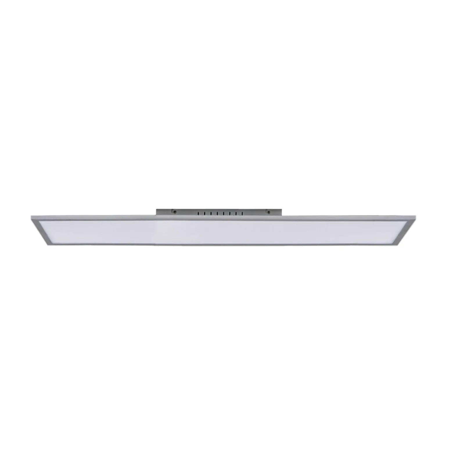 Arcchio LED-Panel Lysander, silber, 119cm, 50W, CCT, dimmbar
