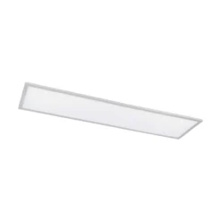 Arcchio LED-Panel Lysander, silber, 119cm, 50W, CCT, dimmbar