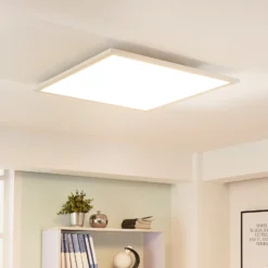 Arcchio LED-Panel Lysander, weiß, 62 x 62 cm, CCT, dimmbar