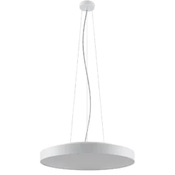 Arcchio LED-Pendellampe Vanida, weiß, Ø 60 cm, up/down