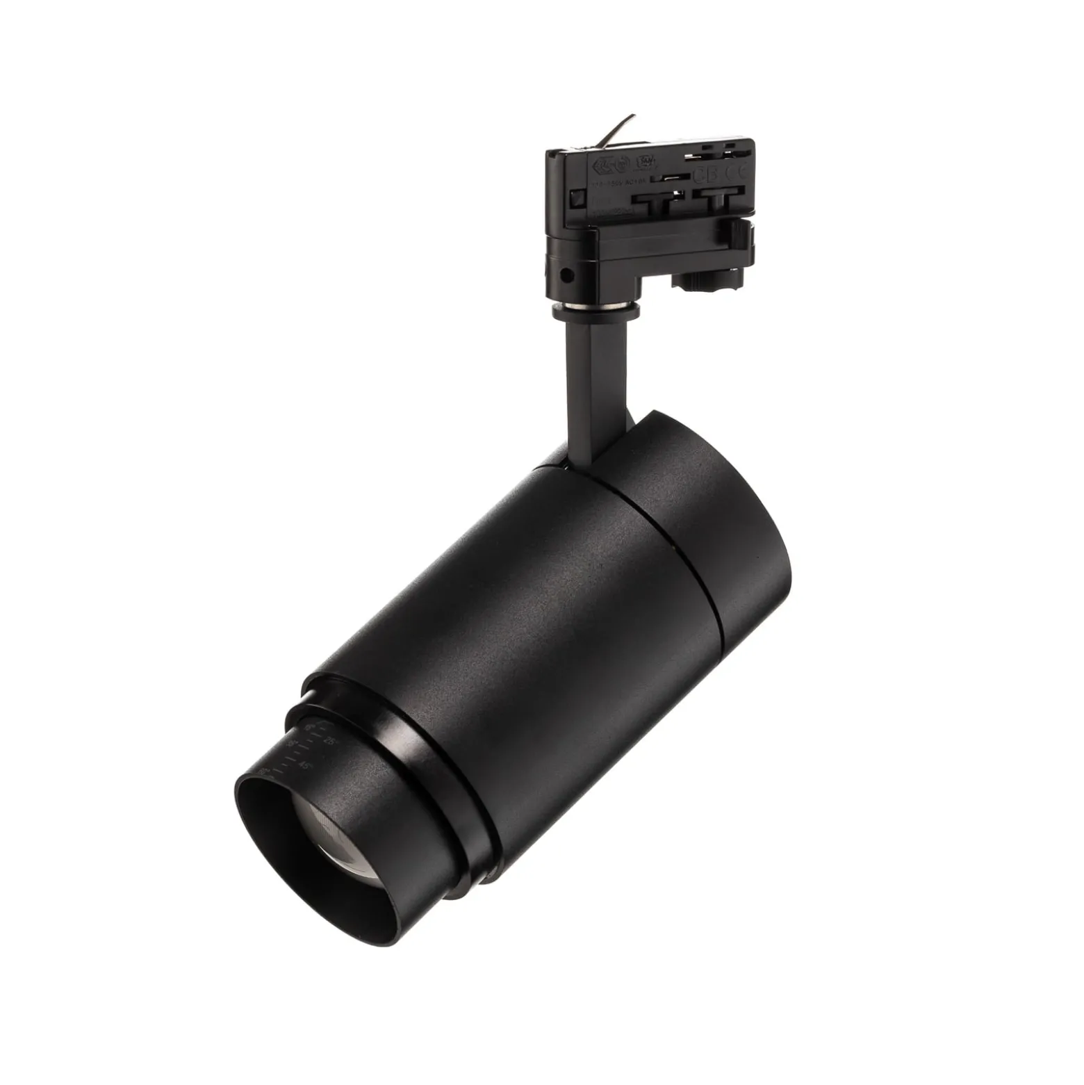 Arcchio LED-Schienenstrahler Nanna, 4000K, schwarz, DALI