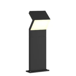 Arcchio LED-Sockelleuchte Havin, anthrazit, Metall, 60cm