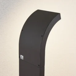 Arcchio LED-Wegelampe Advik, 100 cm, anthrazit, Sensor, IP54