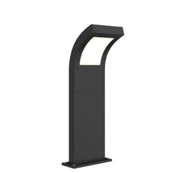 Arcchio LED-Wegelampe Advik, IP65, 60 cm, anthrazit, Metall