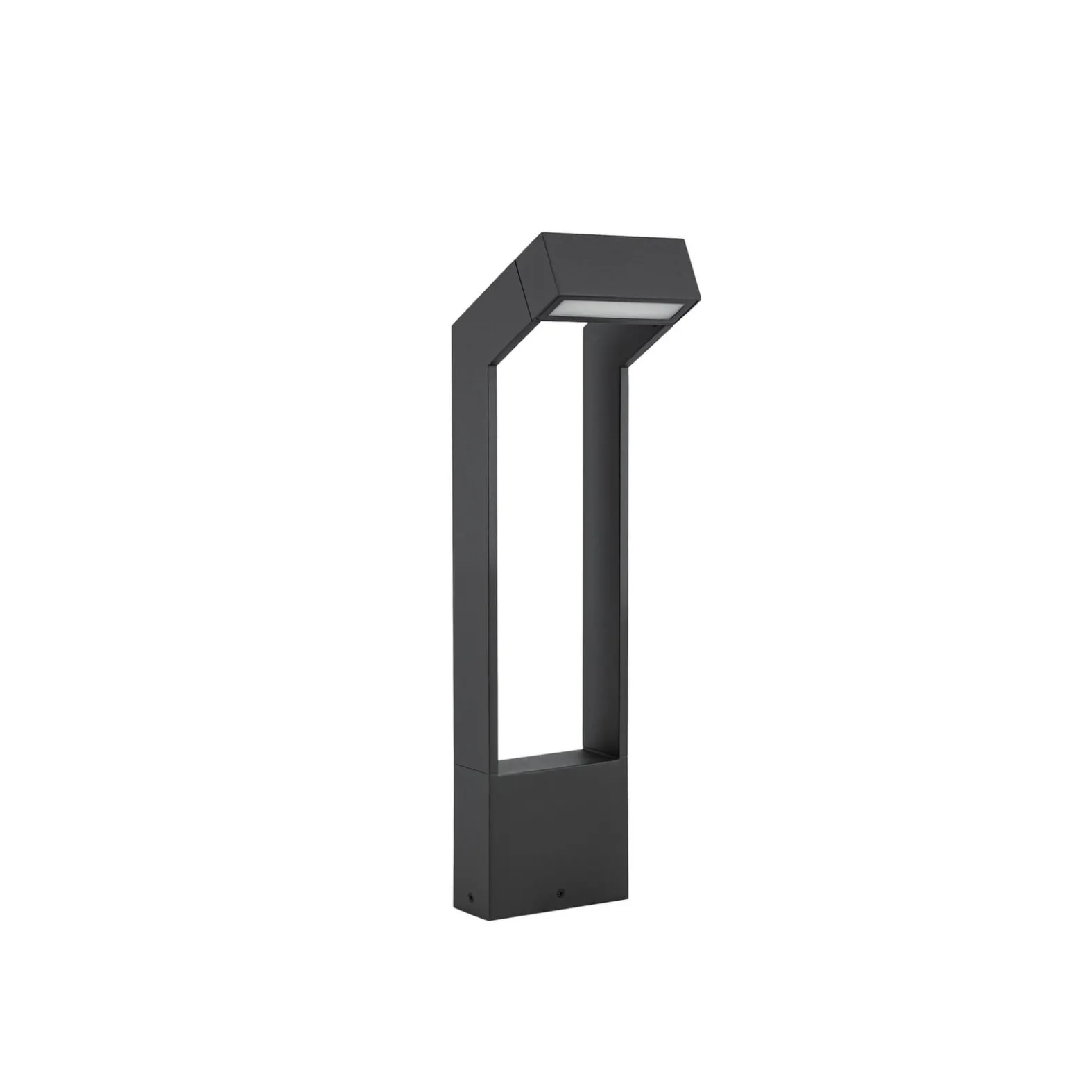 Arcchio LED-Wegeleuchte Kovato, Höhe 60 cm, dunkelgrau, IP65