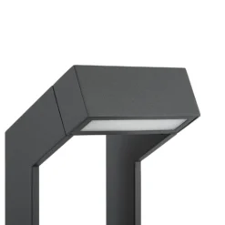 Arcchio LED-Wegeleuchte Kovato, Höhe 60 cm, dunkelgrau, IP65