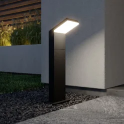 Arcchio LED-Wegeleuchte Yolena, 60 cm, anthrazit, Alu