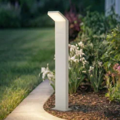 Arcchio LED-Wegeleuchte Yolena, 100 cm, weiß, IP65
