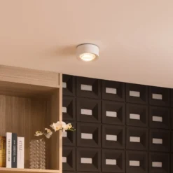 Arcchio Rotari LED-Deckenlampe, Linse, 1-fl. starr