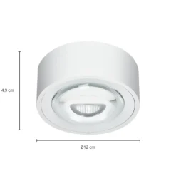 Arcchio Rotari LED-Deckenlampe, Linse, 1-fl. starr