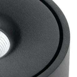 Arcchio Rotari LED-Deckenlampe schwenkbar, schwarz