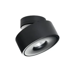 Arcchio Rotari LED-Deckenlampe schwenkbar, schwarz