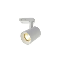 Arcchio Schienenstrahler Iavo, weiß, 13 cm, 3-Phasen, GU10