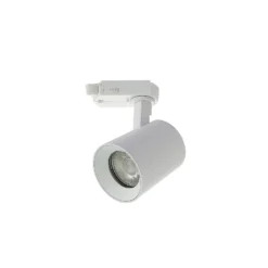 Arcchio Schienenstrahler Iavo, weiß, 13 cm, 3-Phasen, GU10